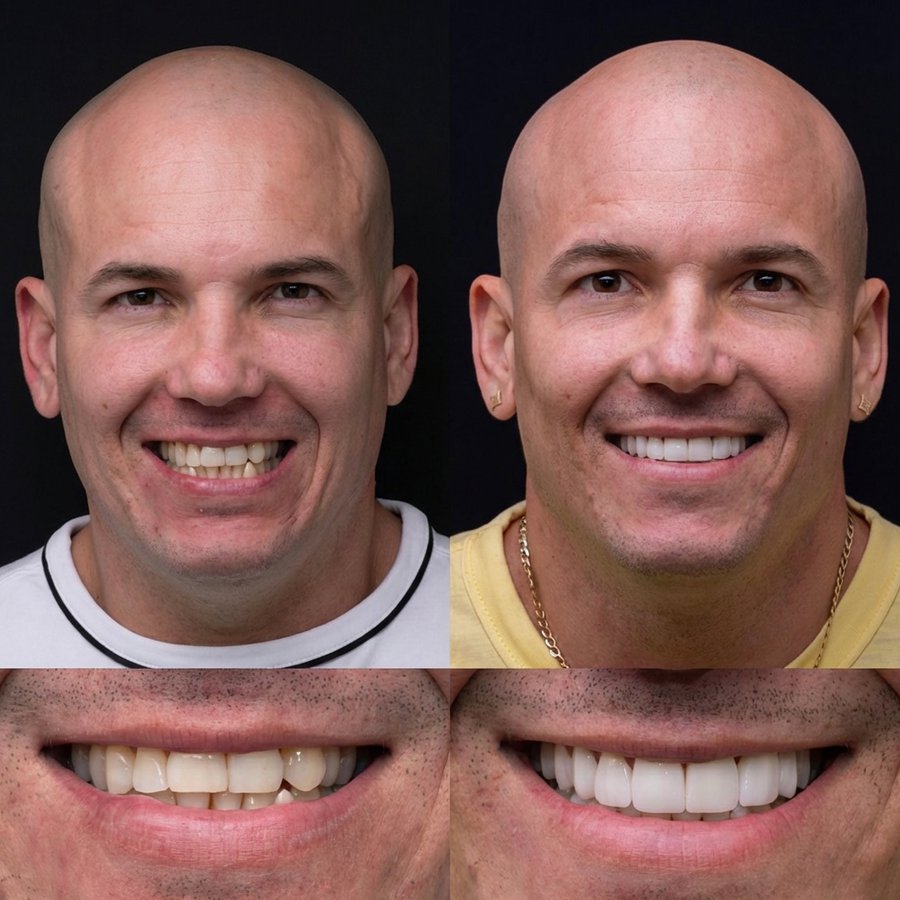 Smile Design with Porcelain Veneers