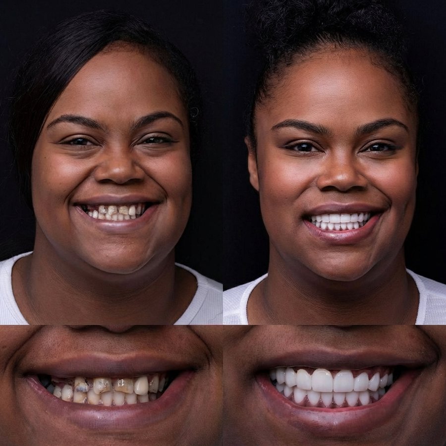 Smile Design with Porcelain Veneers