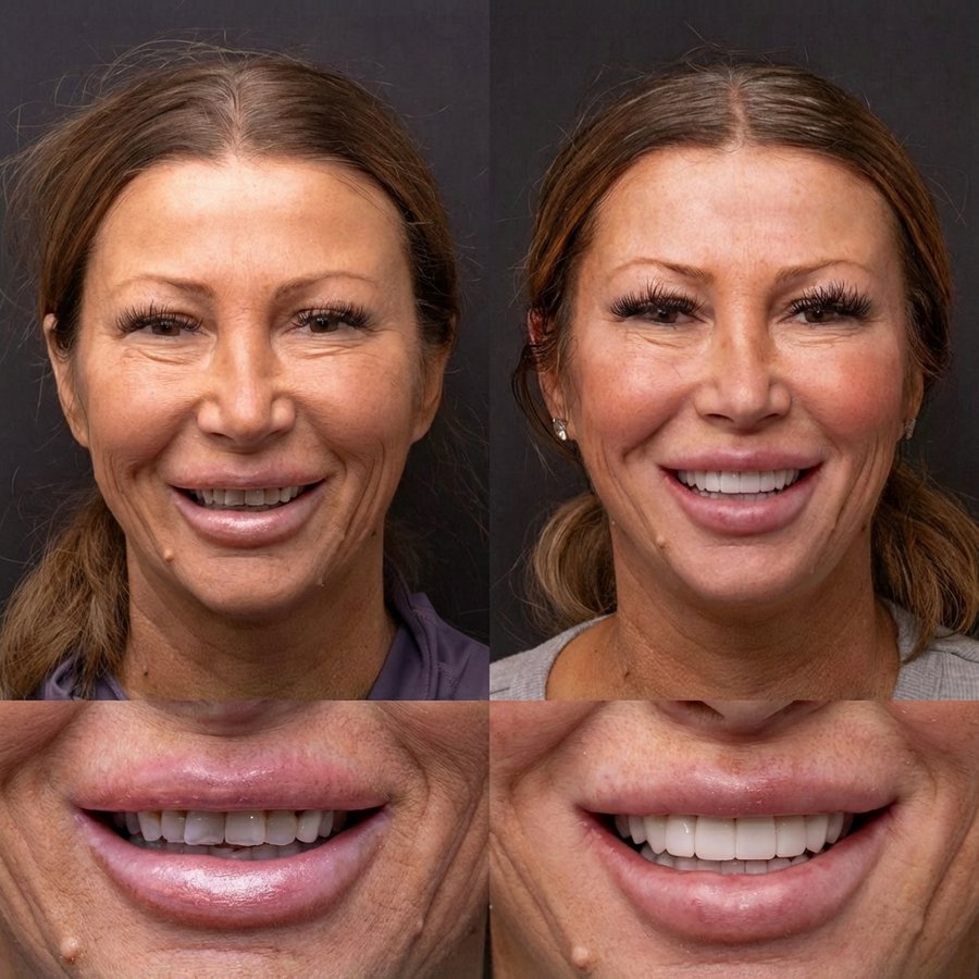 Smile Design with Porcelain Veneers