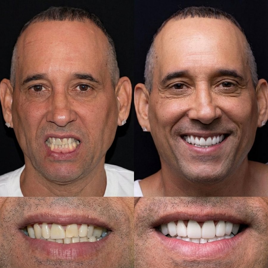 Smile Design with Porcelain Veneers