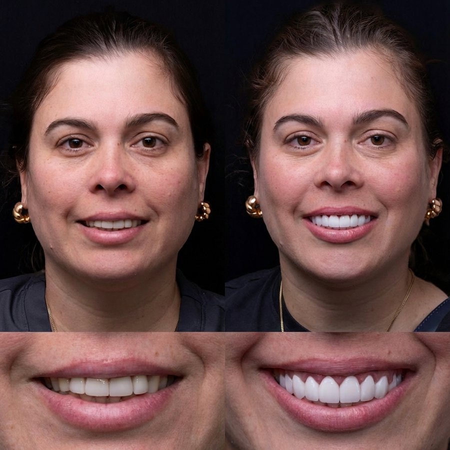Smile Design with Porcelain Veneers