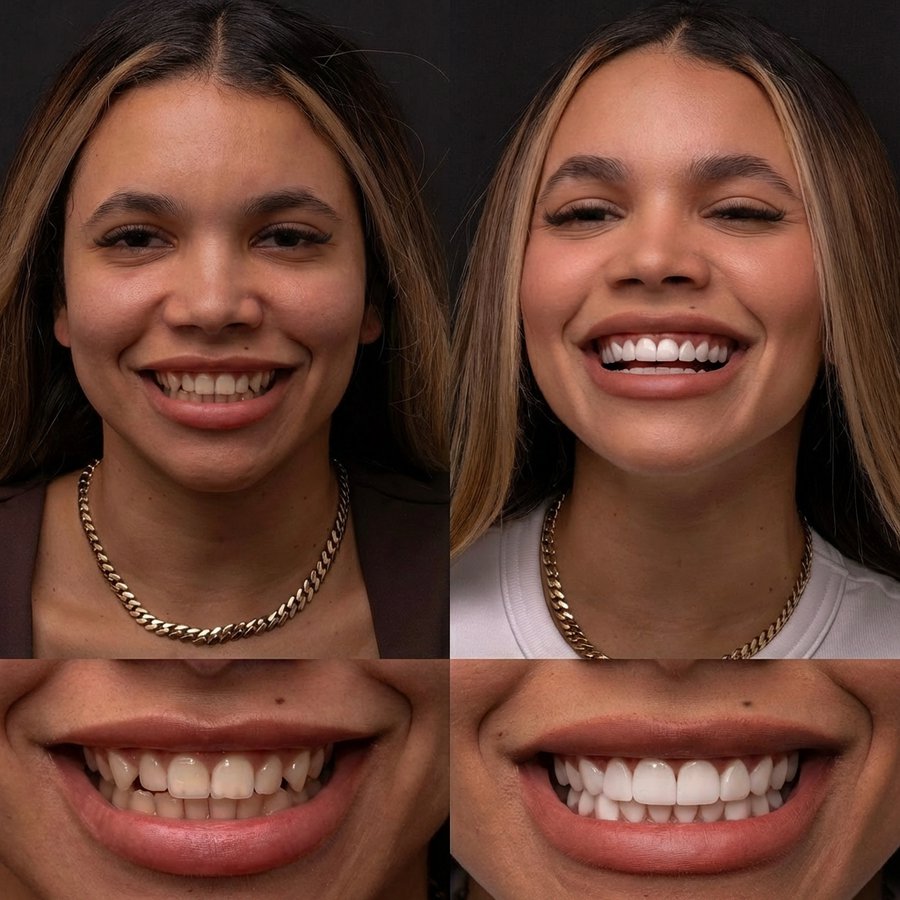 Smile Design with Porcelain Veneers