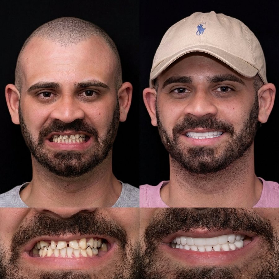Smile Design with Porcelain Veneers