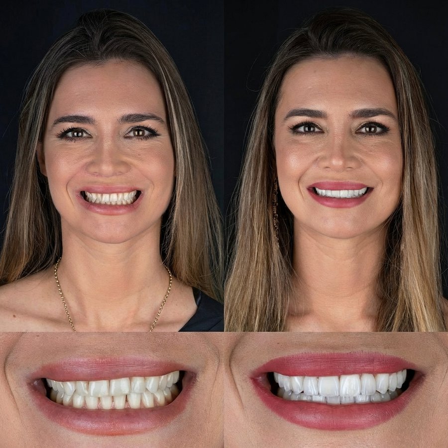 Smile design with Porcelain Veneers
