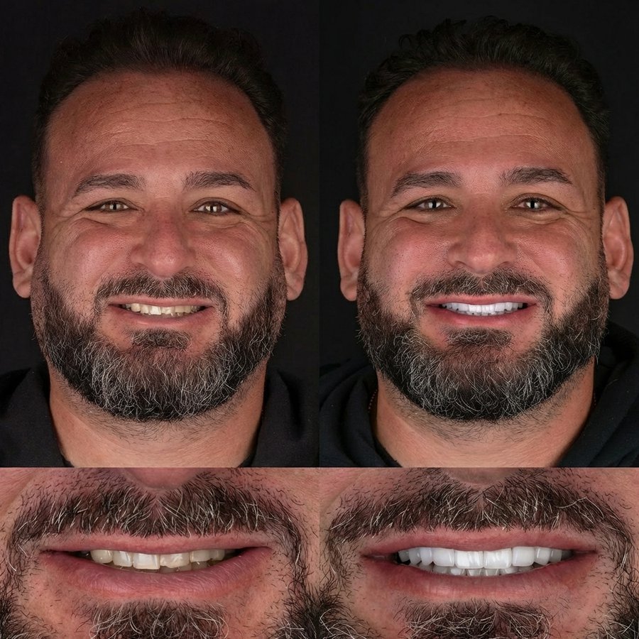 Smile design with Porcelain Veneers