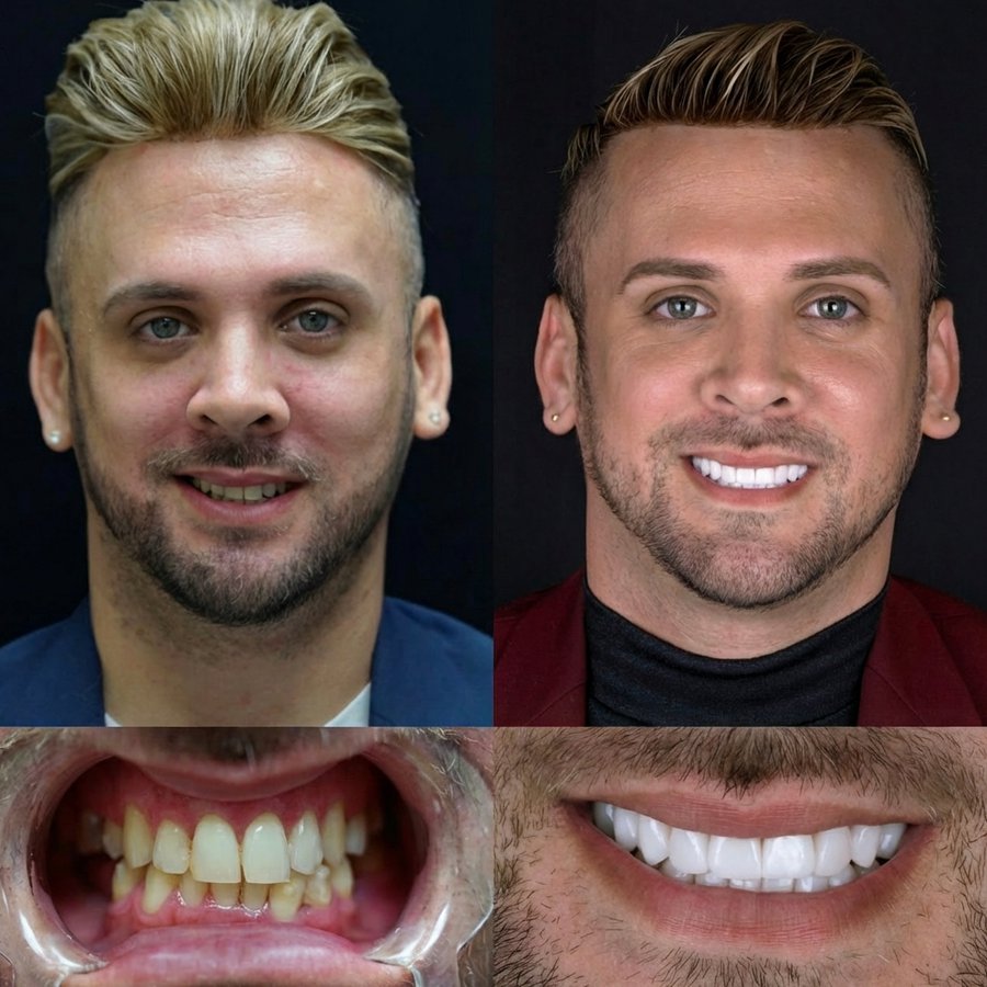 Smile design with Porcelain Veneers