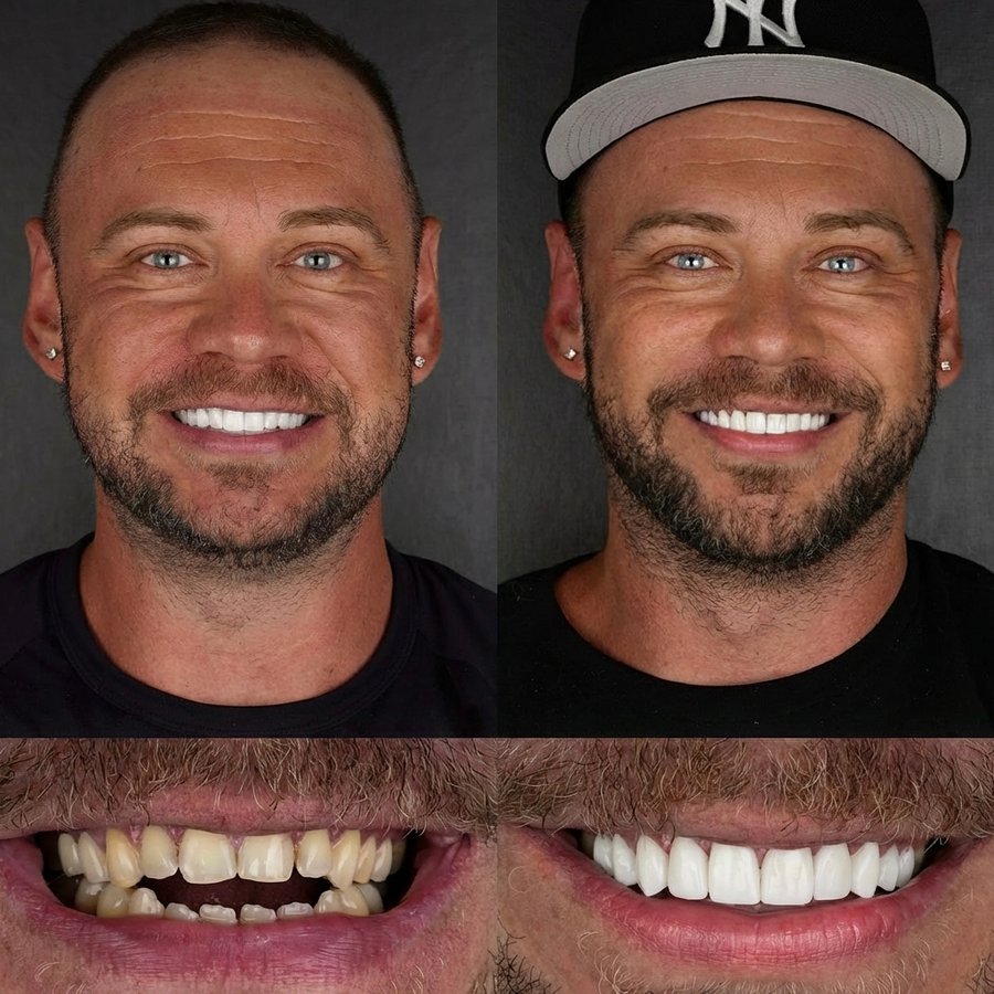 Smile design with Porcelain Veneers