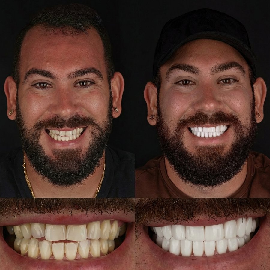 Smile design with Porcelain Veneers