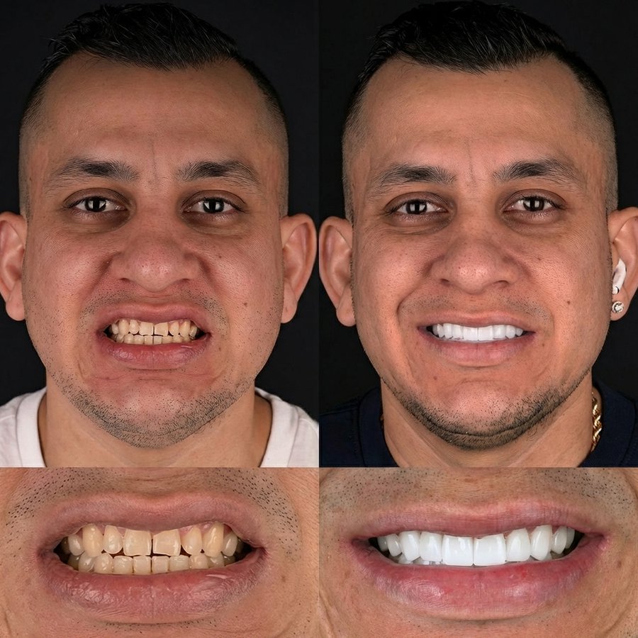 Smile design with Porcelain Veneers