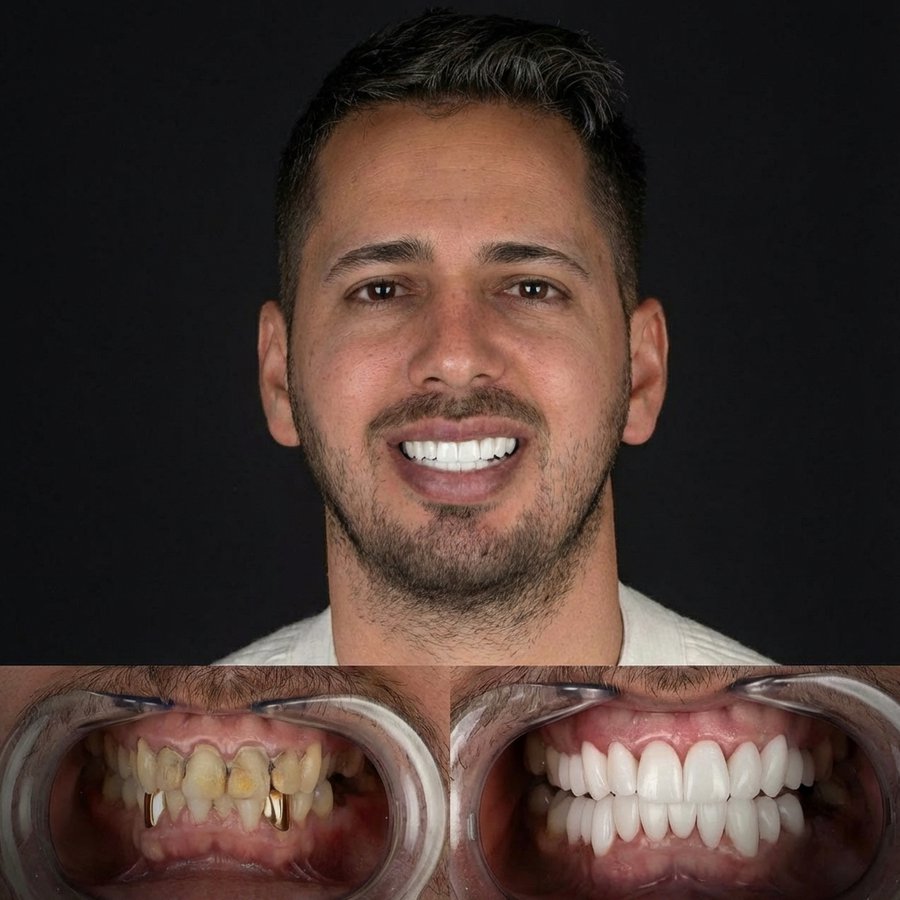 Smile design with Porcelain Veneers