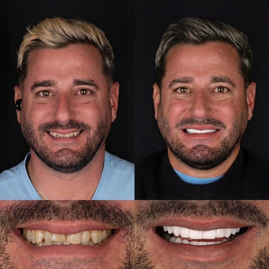 Smile design with Porcelain Veneers