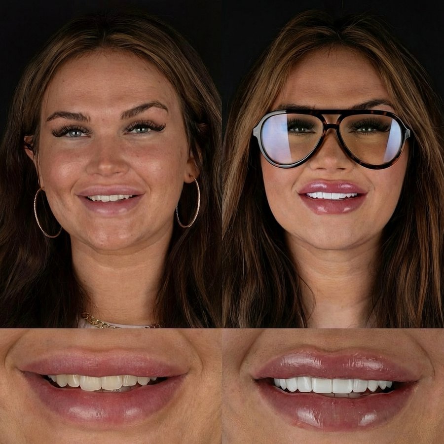 Smile design with Porcelain Veneers