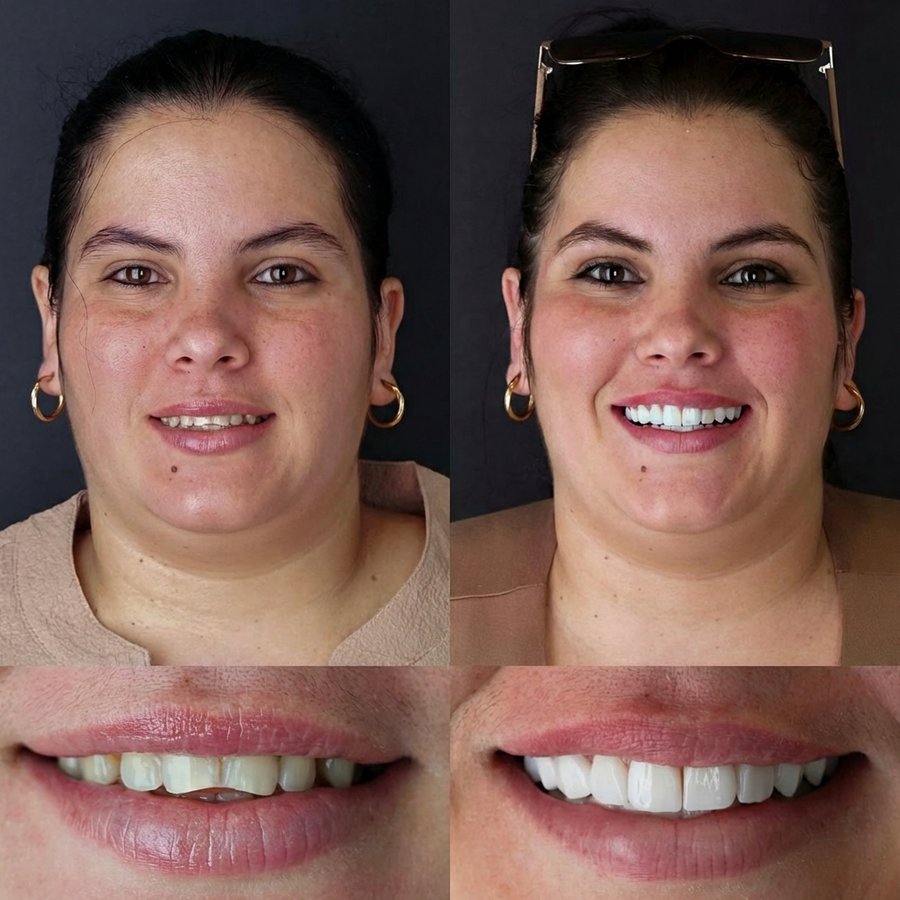 Smile design with Porcelain Veneers