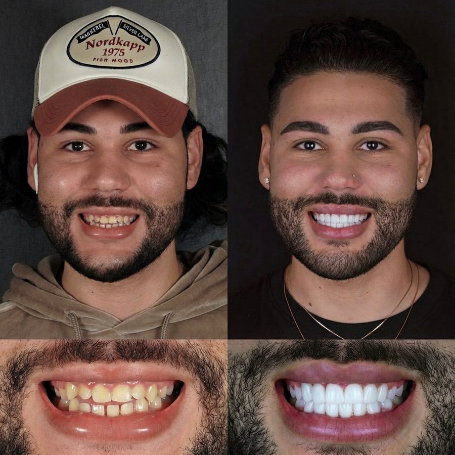 Smile design with Porcelain Veneers