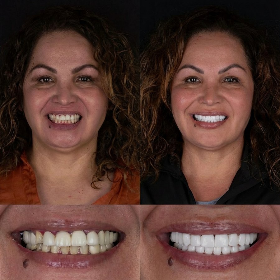 Smile design with Porcelain Veneers