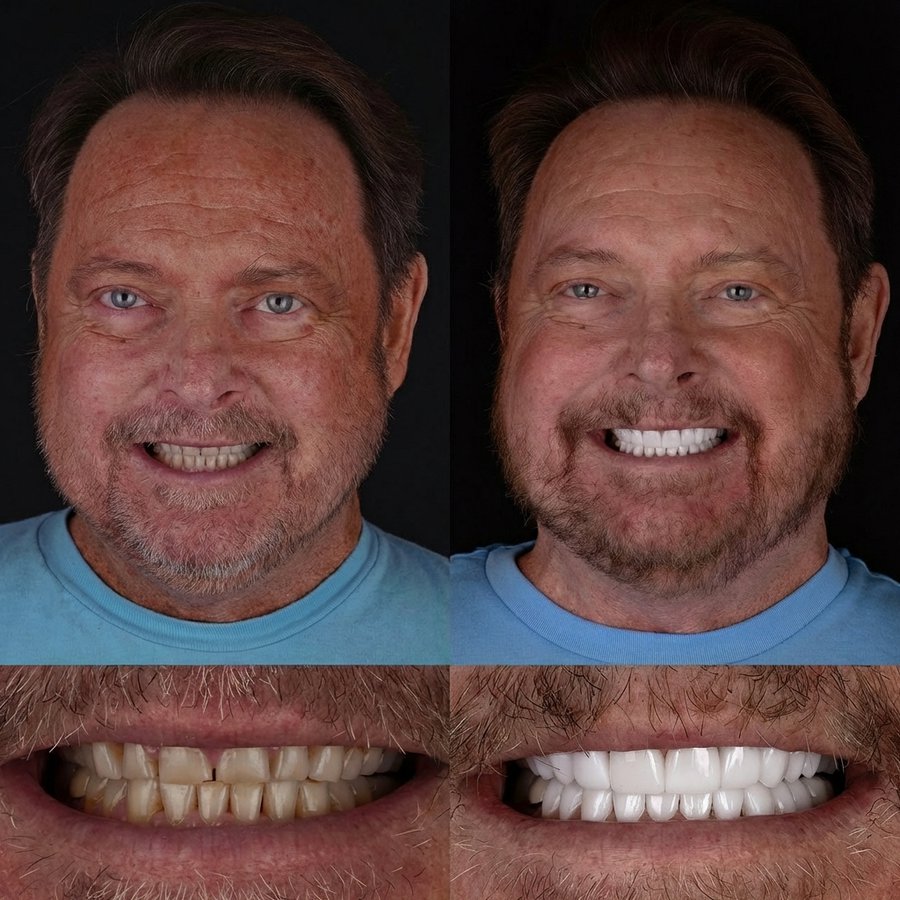 Smile design with Porcelain Veneers