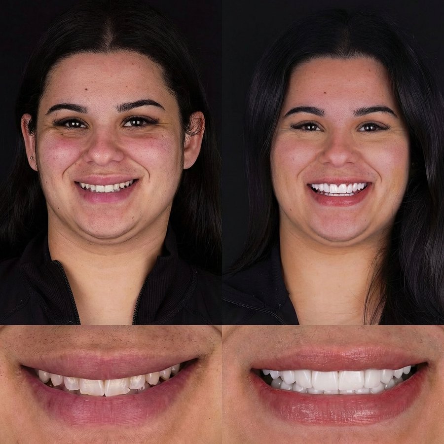 Smile design with Porcelain Veneers