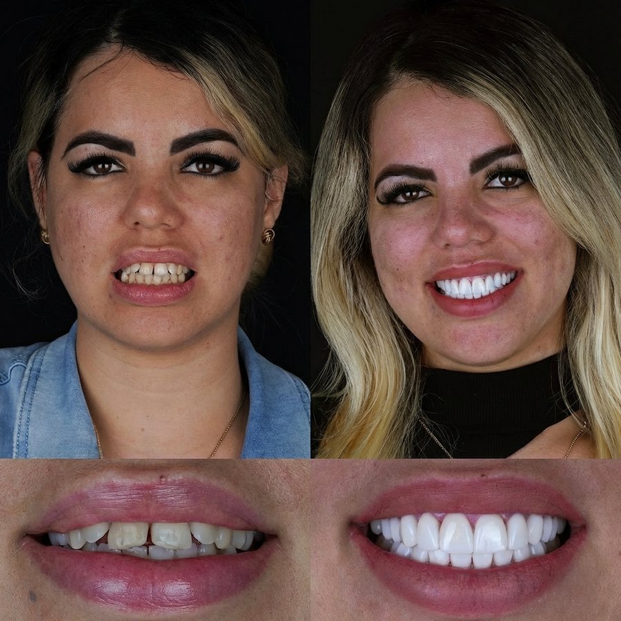 Smile design with Porcelain Veneers