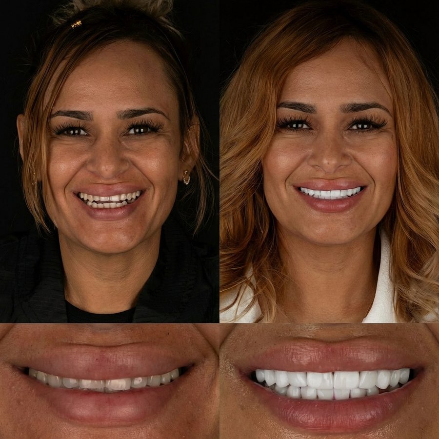 Smile design with Porcelain Veneers