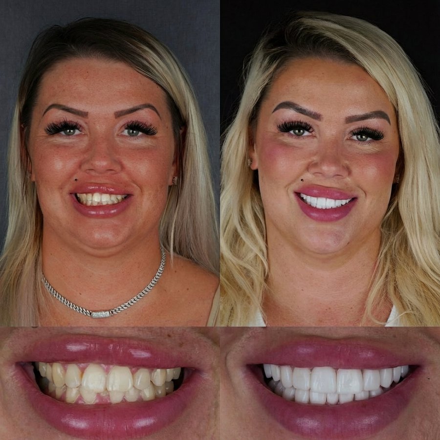 Smile design with Porcelain Veneers