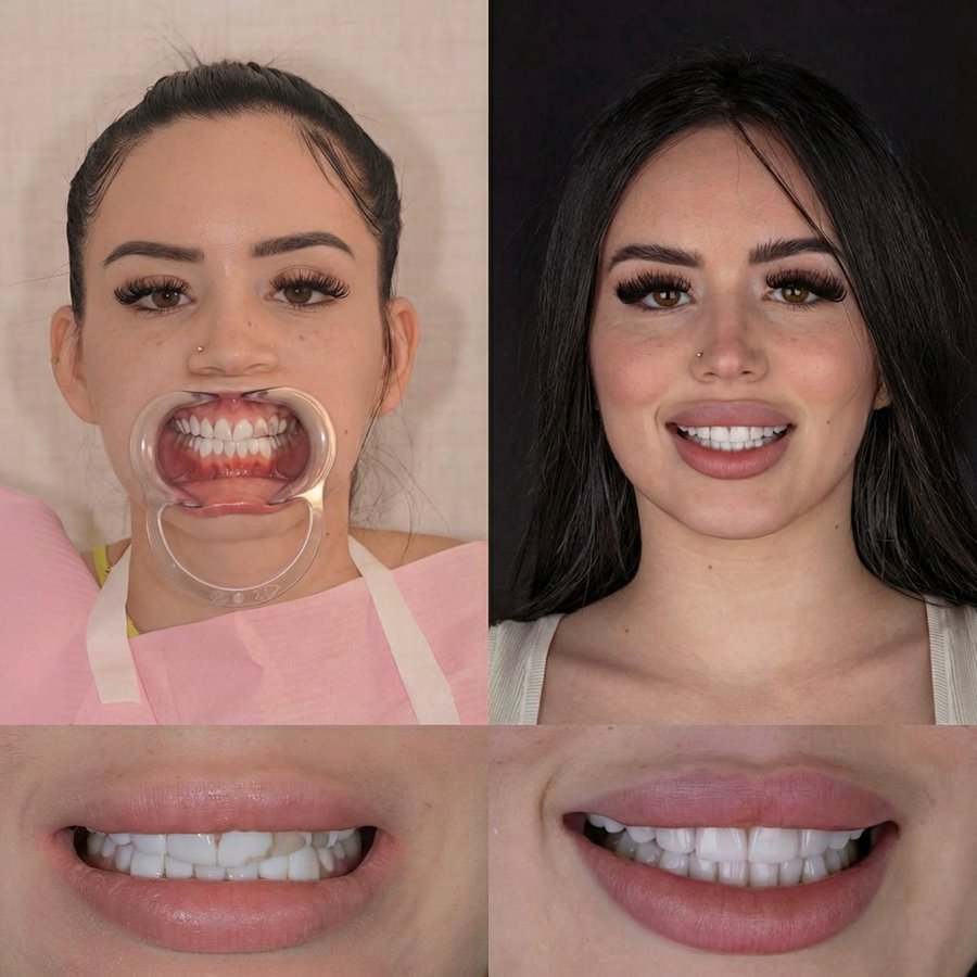 Smile design with Porcelain Veneers