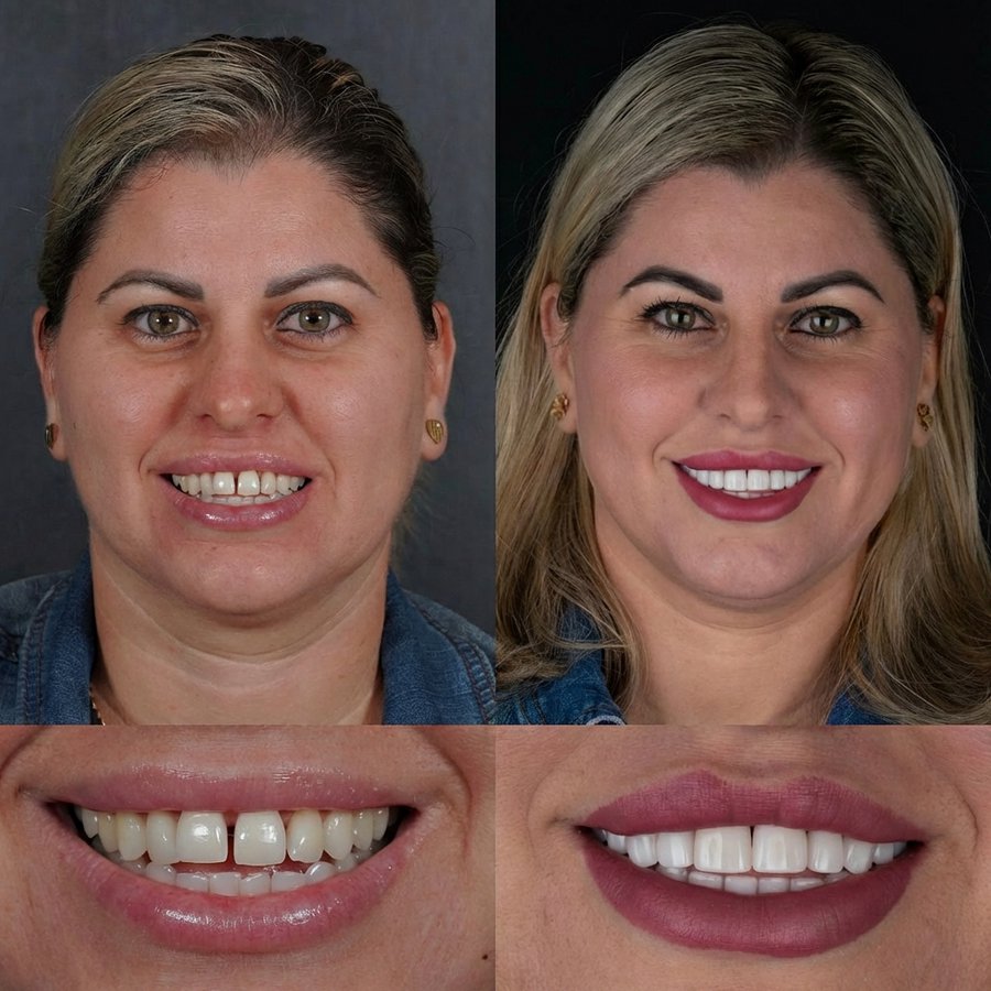Smile design with Porcelain Veneers