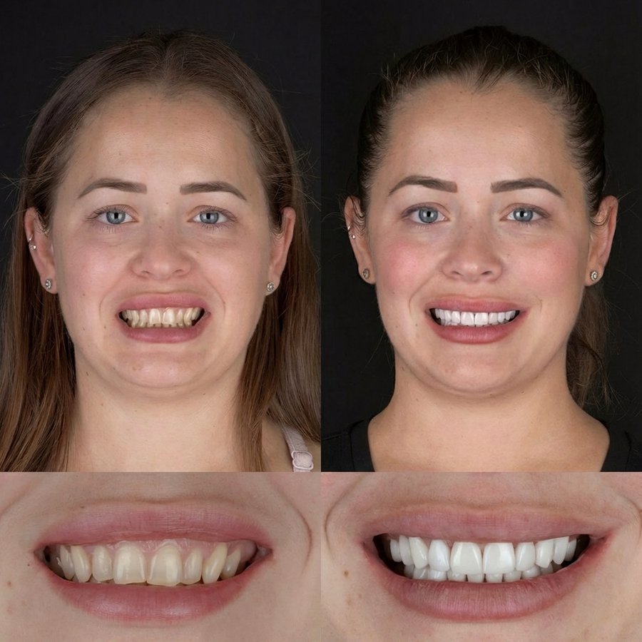 Smile design with Porcelain Veneers
