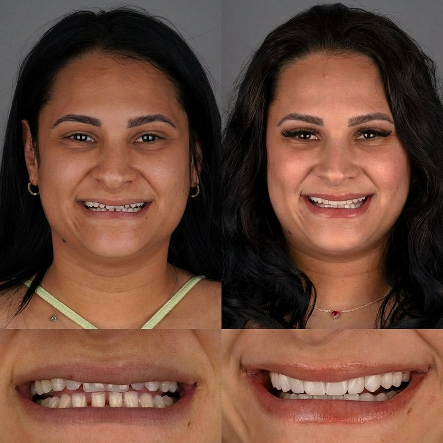 Smile design with Porcelain Veneers