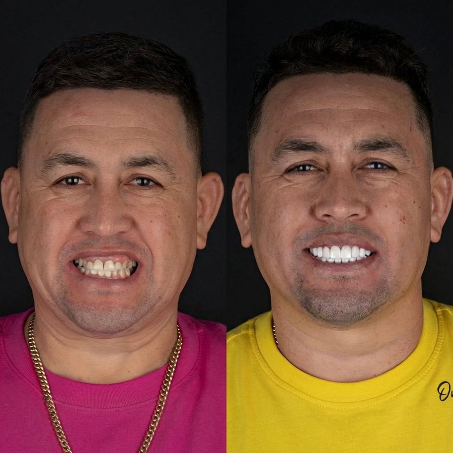 Smile design with Porcelain Veneers