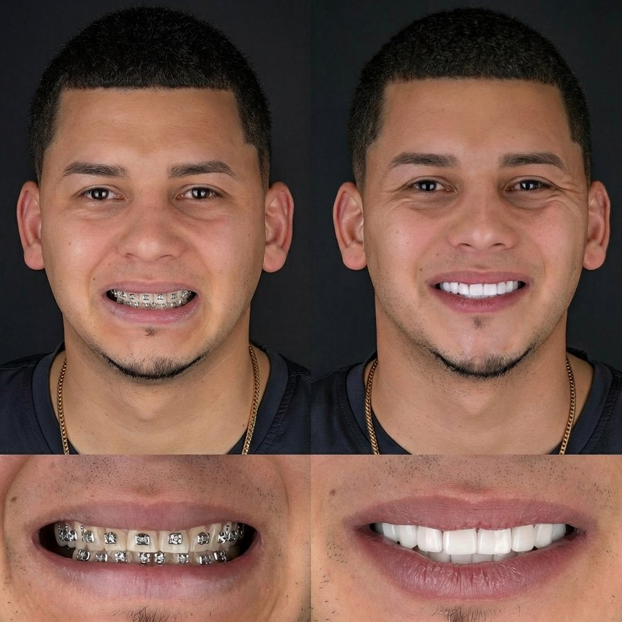 Smile design with Porcelain Veneers