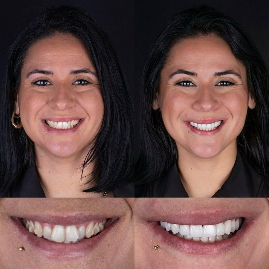 Smile design with Porcelain Veneers