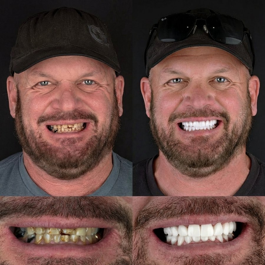 Smile design with Porcelain Veneers
