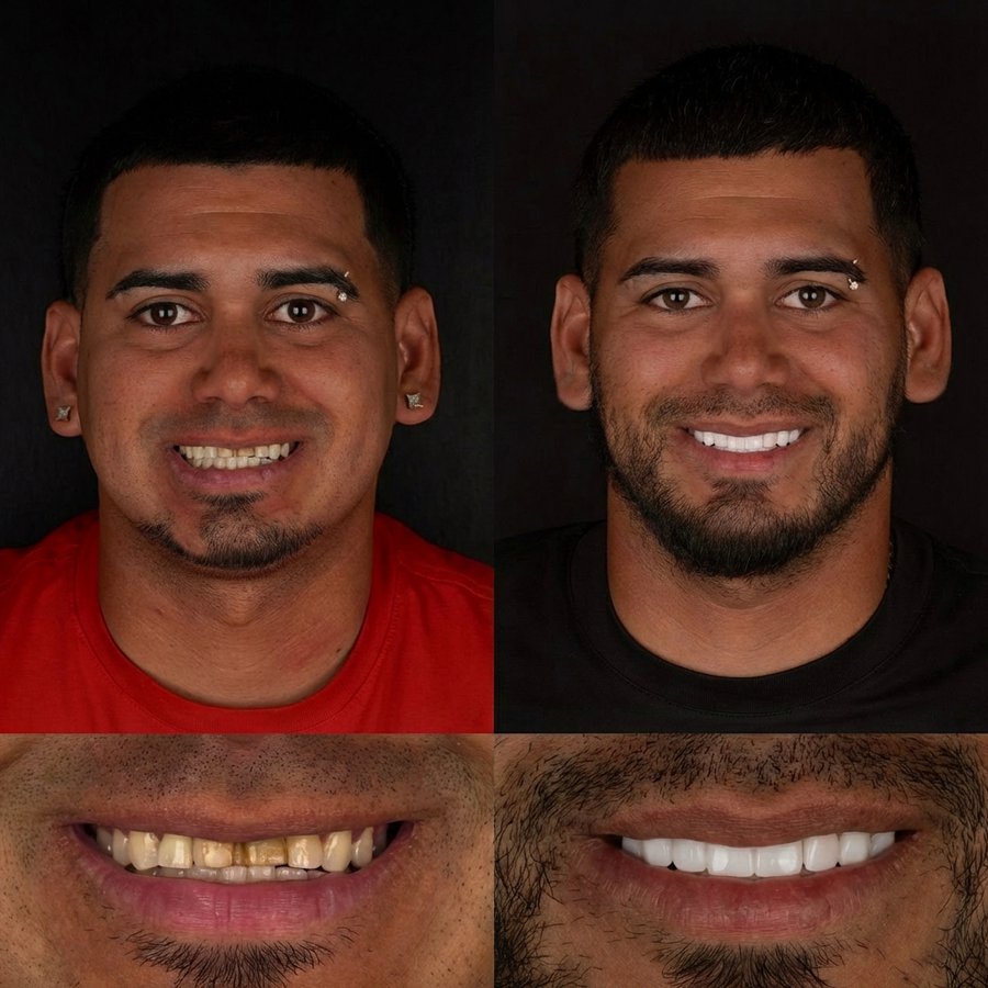 Smile design with Porcelain Veneers