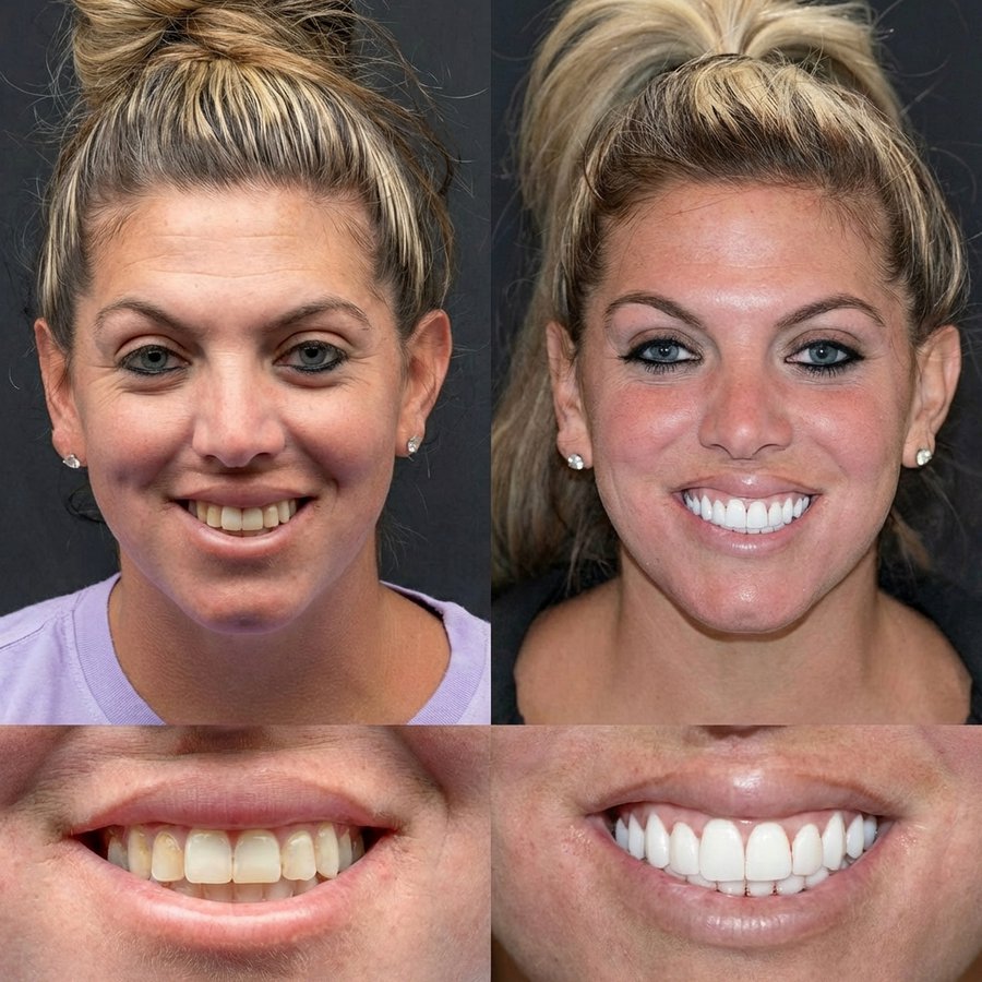 Smile design with Porcelain Veneers