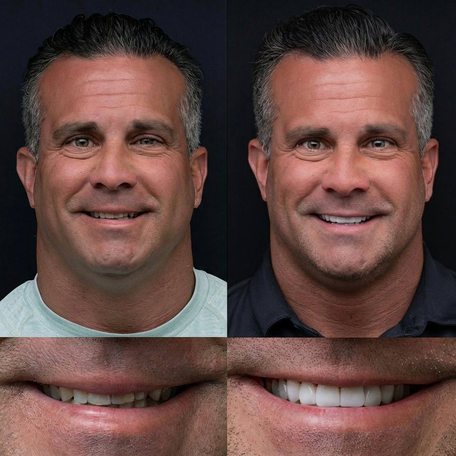 Smile design with Porcelain Veneers