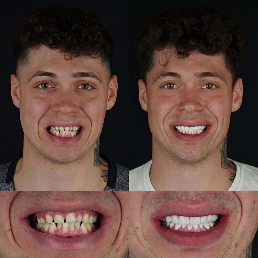 Smile design with Porcelain Veneers