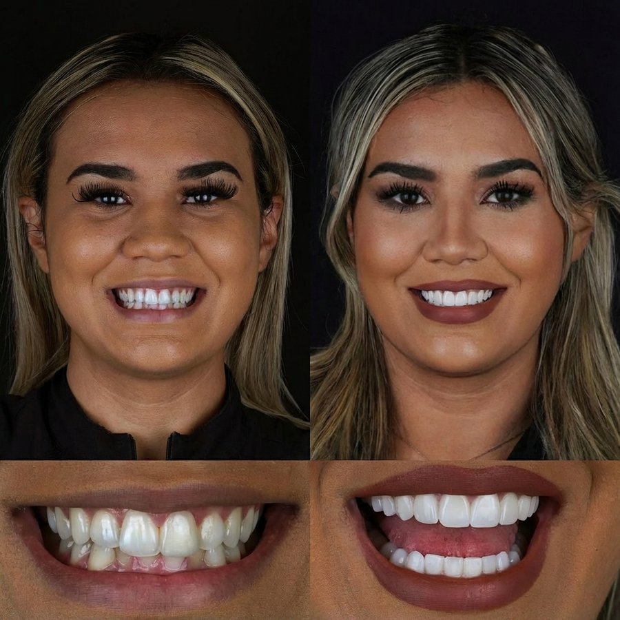 Smile design with Porcelain Veneers