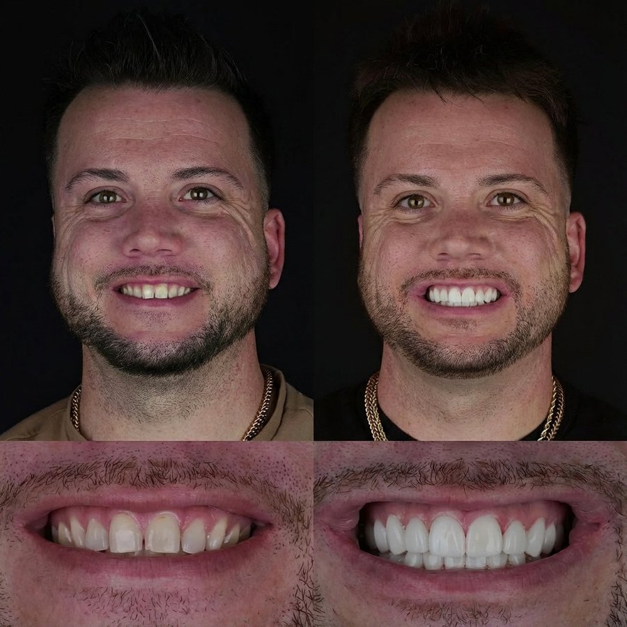 Smile design with Porcelain Veneers