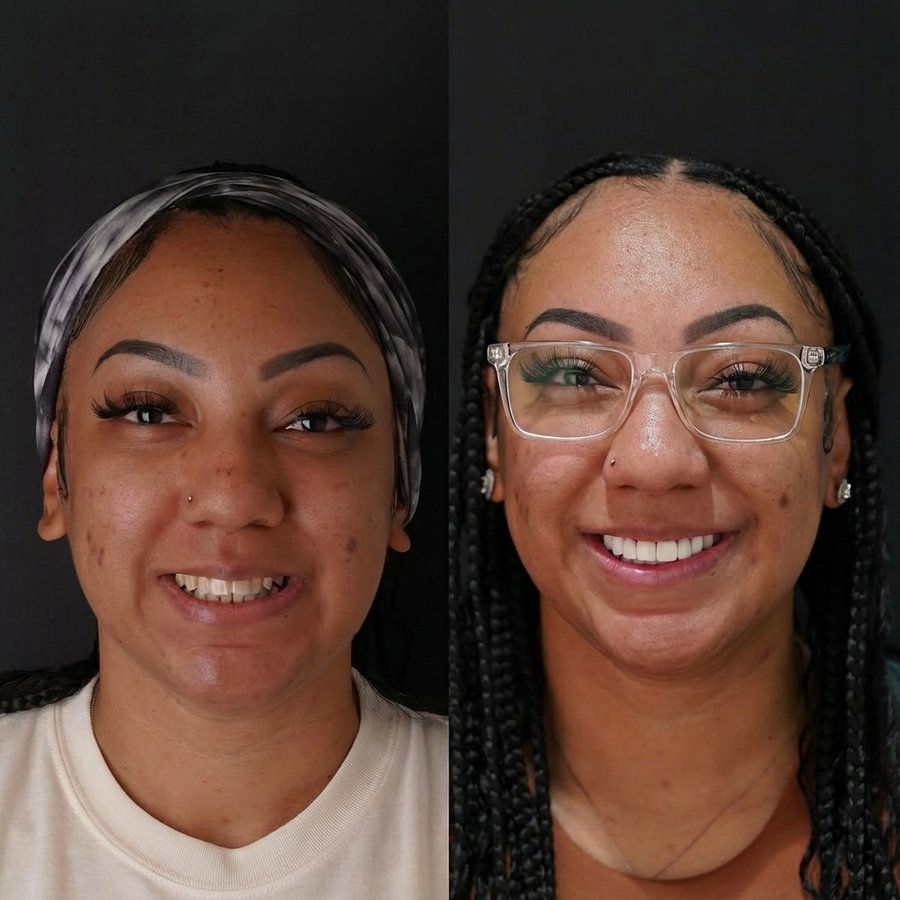 Smile design with Porcelain Veneers