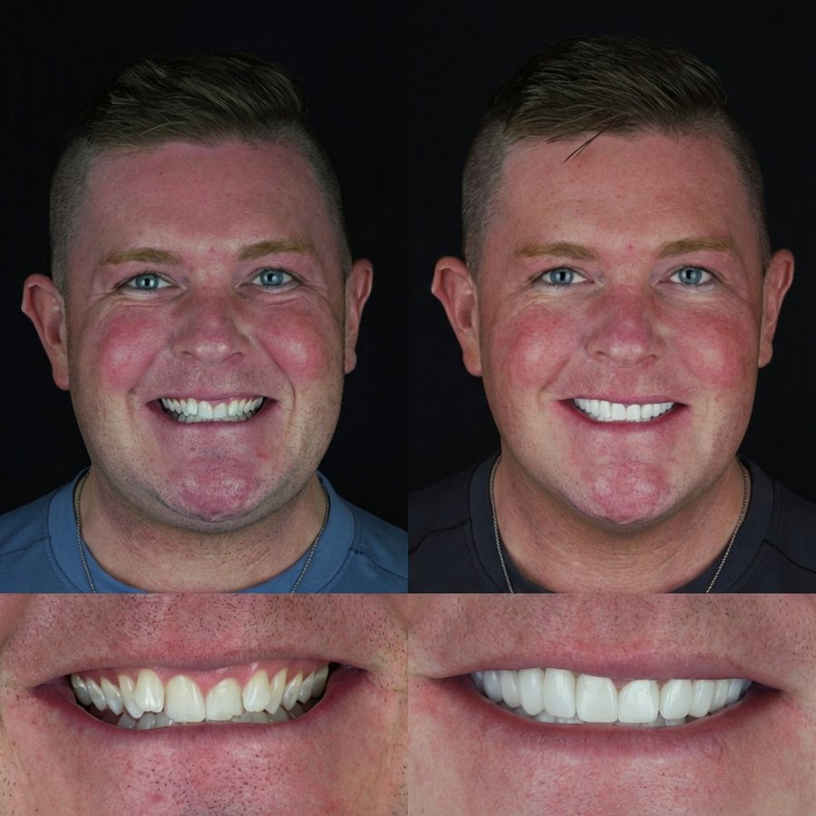 Smile design with Porcelain Veneers