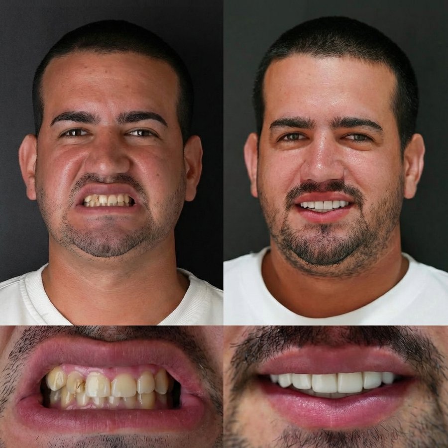 Smile design with Porcelain Veneers