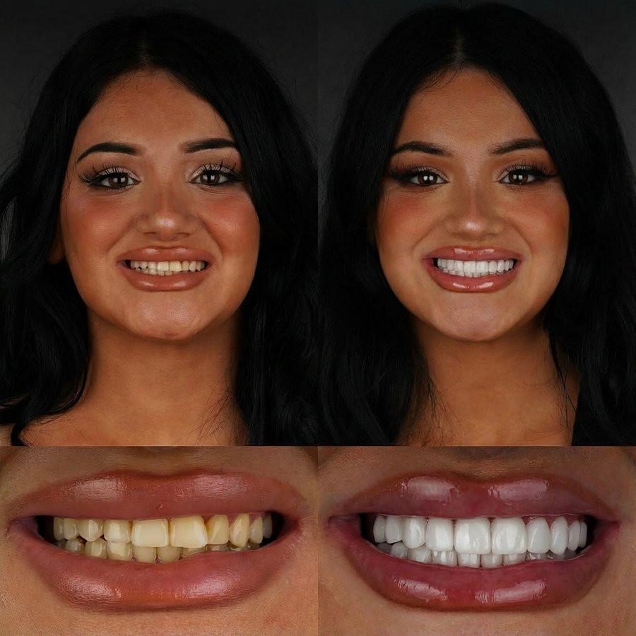 Smile design with Porcelain Veneers