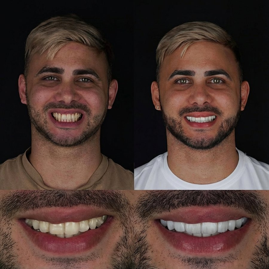 Smile design with Porcelain Veneers