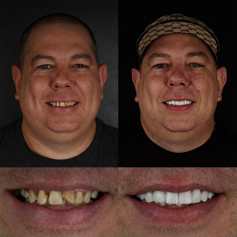Smile design with Porcelain Veneers