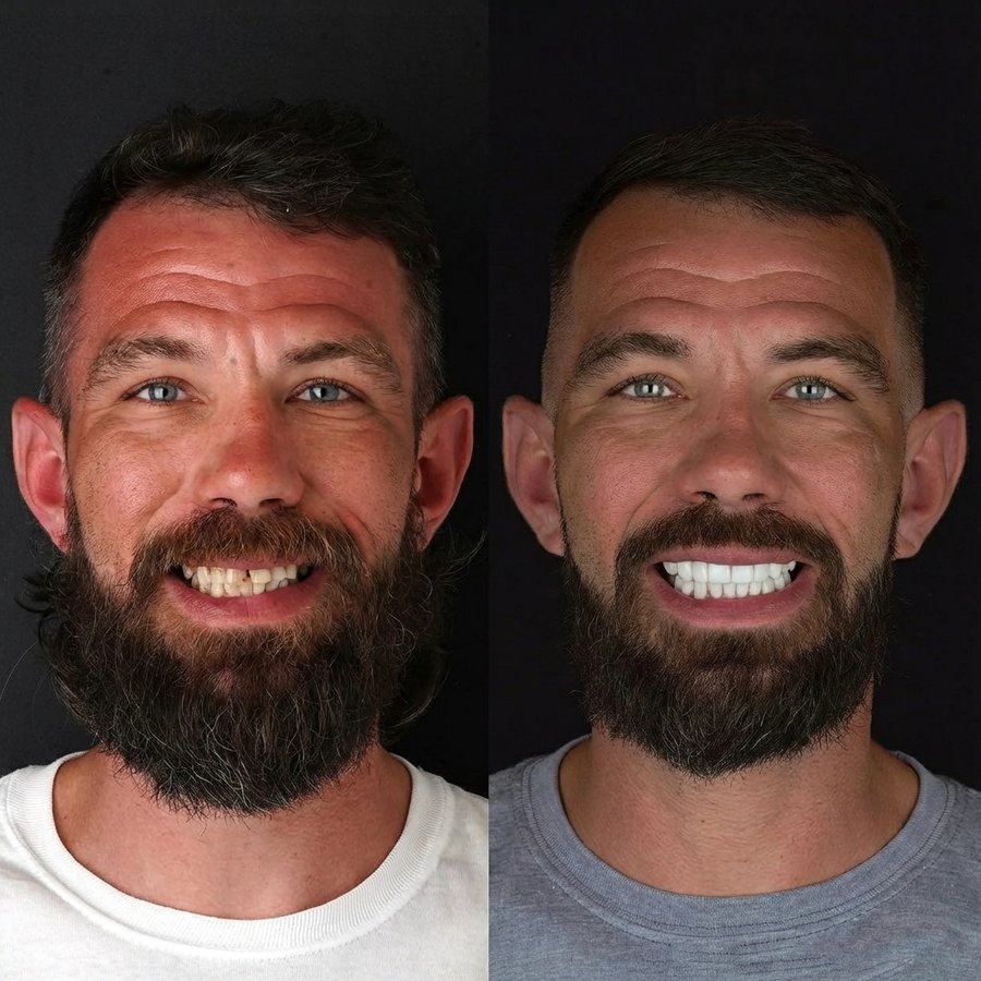 Smile design with Porcelain Veneers