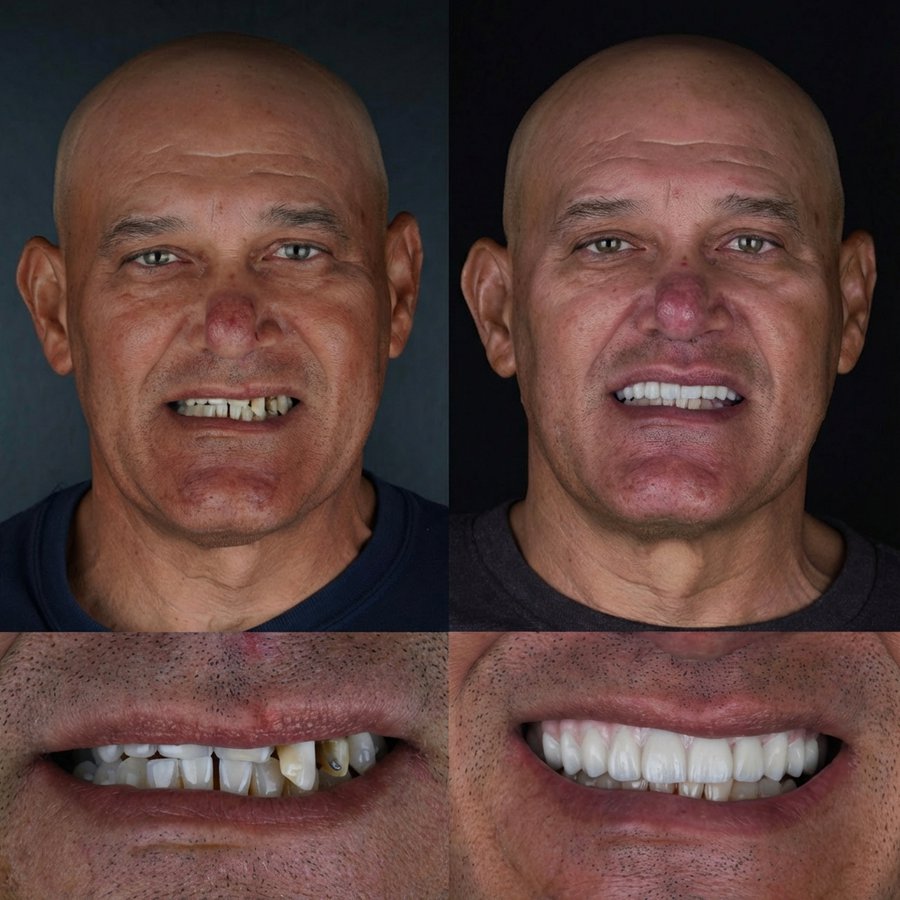 Hybrid Denture (top only)