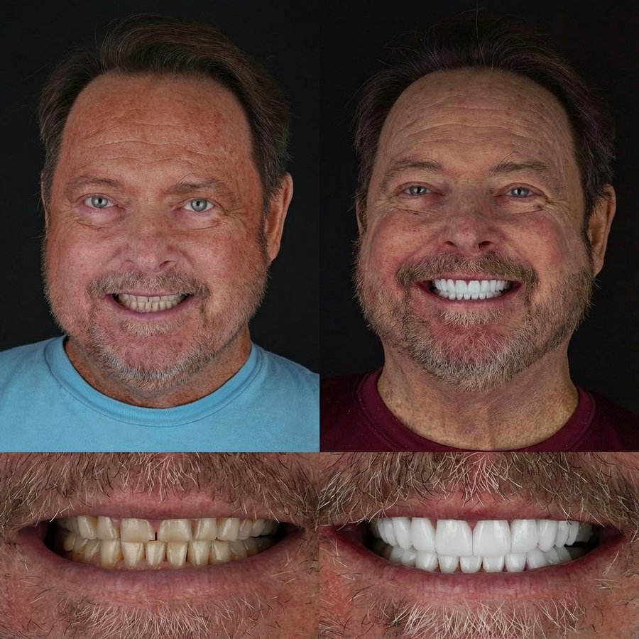 Smile design with Crowns