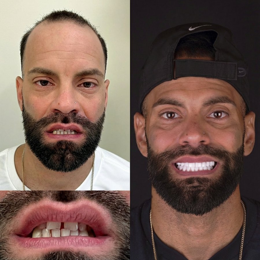 Smile design with Porcelain Veneers