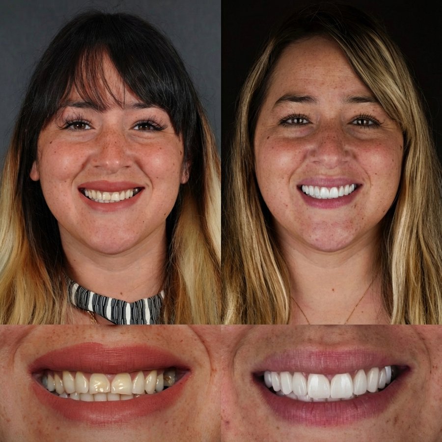 Smile design with Porcelain Veneers