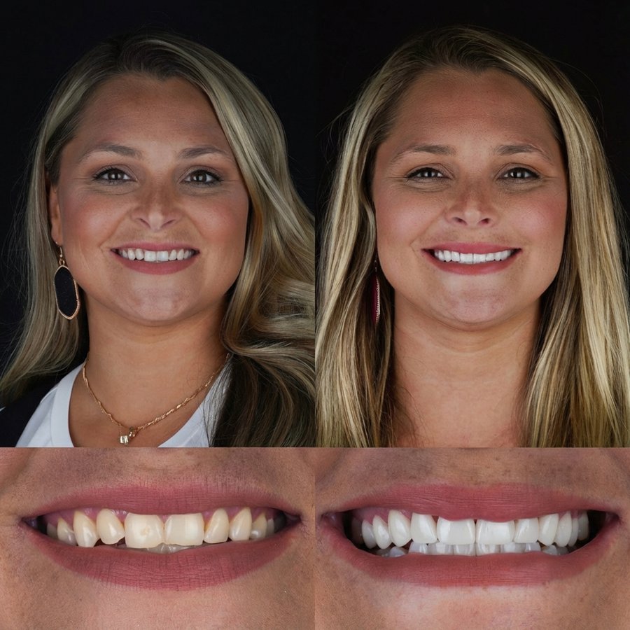 Smile design with Porcelain Veneers